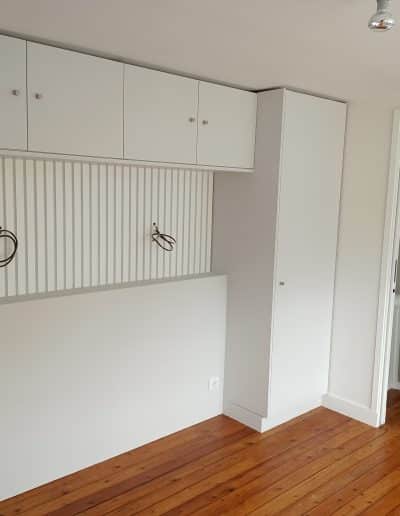 rénovation d'un appartement à Bordeaux chambre