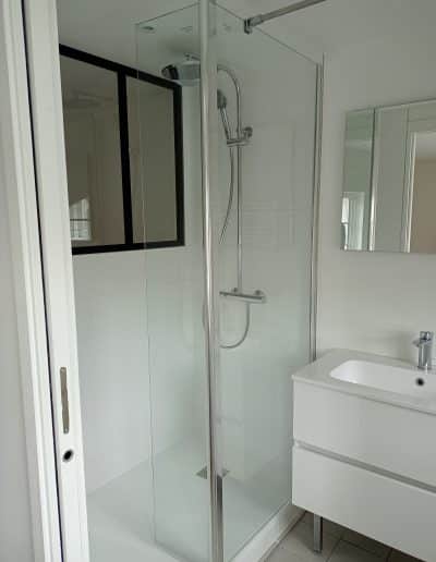 rénovation d'un appartement à Bordeaux salle de bain