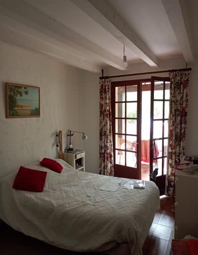 rénovation d'une maison à lacanau chambre