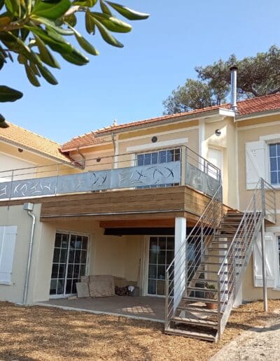 Rénovation et extension Vue sur l'océan Lacanau