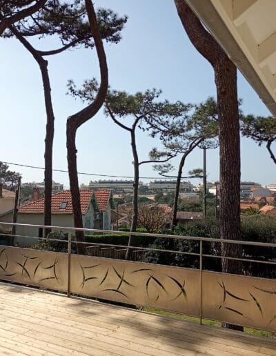 Rénovation et extension Vue sur l'océan Lacanau