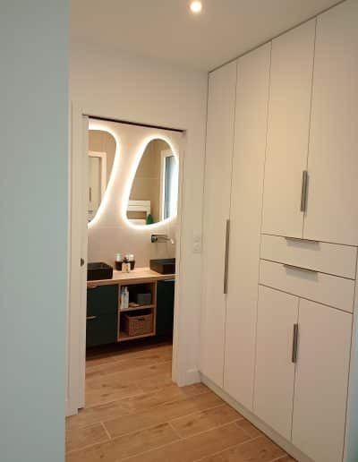 Rénovation et extension Face au lac Lacanau Le Moutchic Baïnasses